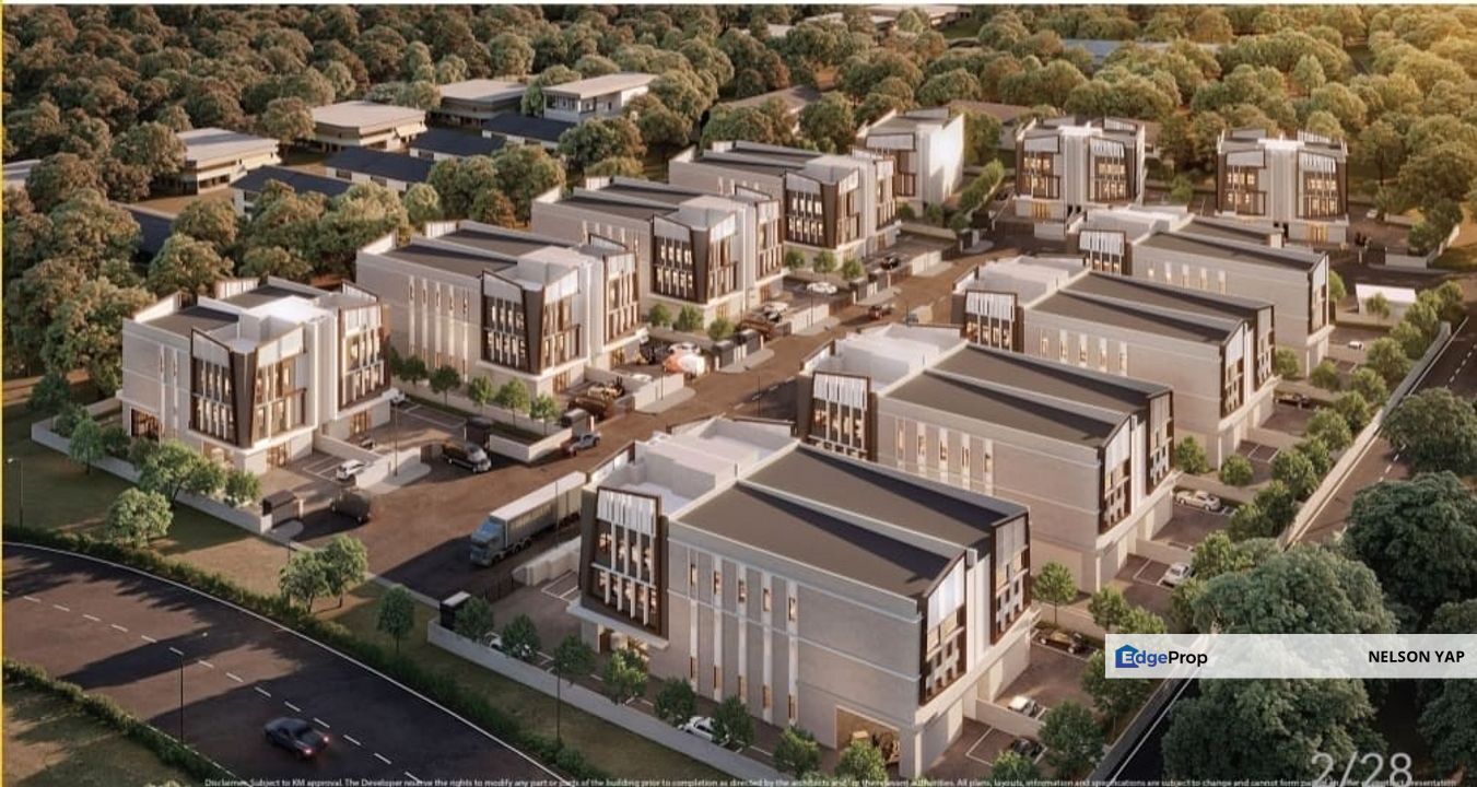 Pulau Meranti Puchong semi-detached warehouse for sale, Selangor, Puchong