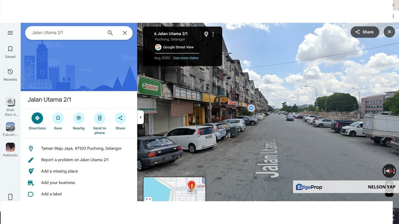 895 sq ft shop house for sale, Selangor, Puchong