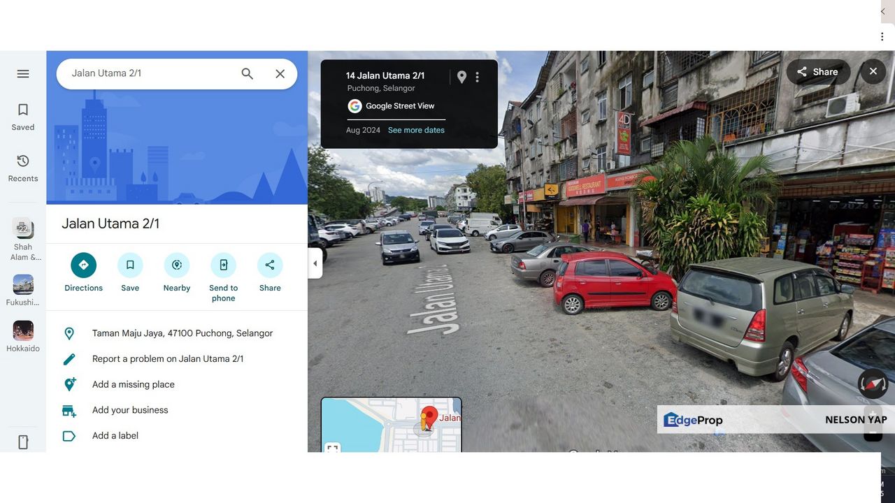 895 sq ft shop house for sale, Selangor, Puchong