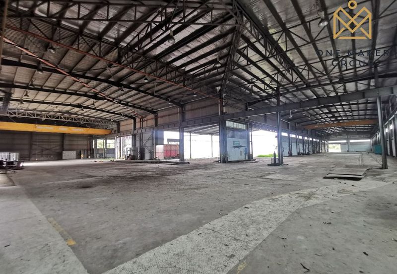 Gelang Patah Warehouse with 10 units Crane and 3 sty Office Building