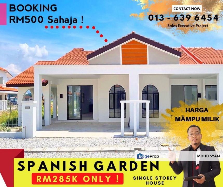 MAMPU MILIK ! - RUMAH BARU ( 1 Tingkat ) Batu Gajah, IPOH Perak 2023, Perak, Batu Gajah