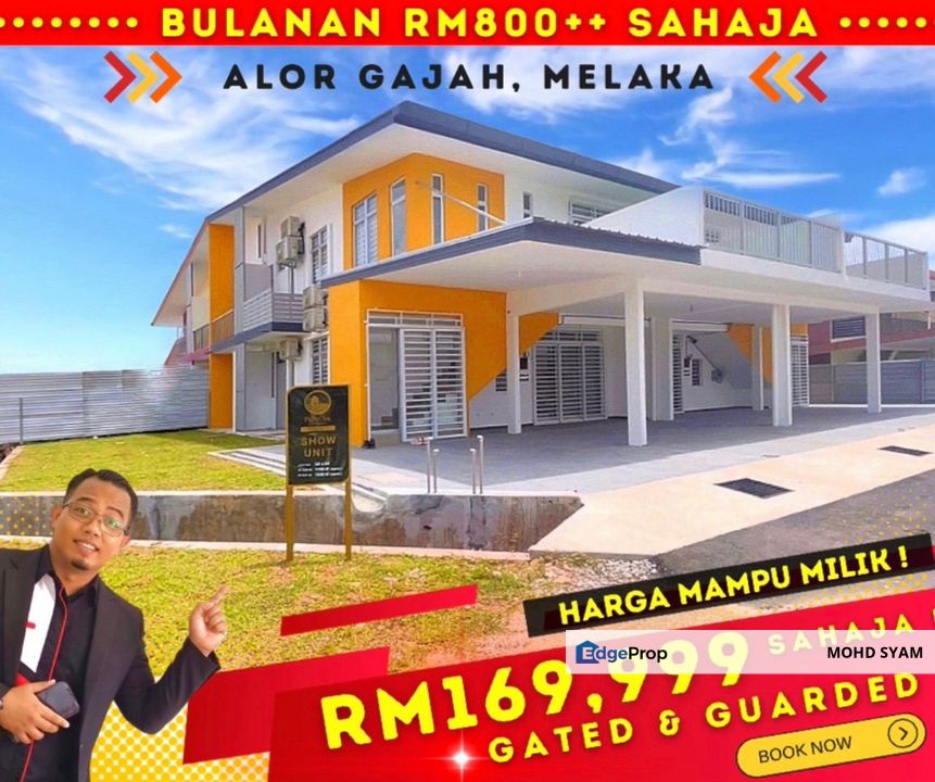 PROJEK BARU - RUMAH ( MAMPU MILIK ) + ( ADA TANAH ) Melaka 2023, Melaka, Alor Gajah