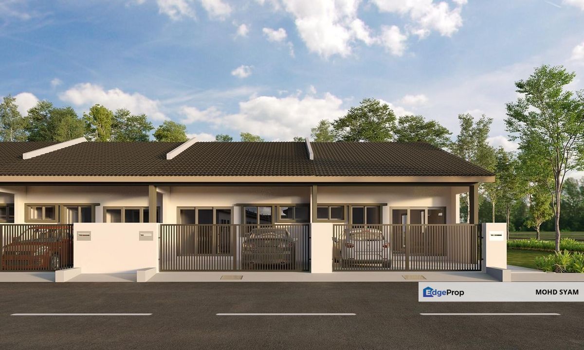 RUMAH TERES BARU ( SETINGKAT ) + ( MAMPU MILIK ) TAPAH 2024, Perak, Tapah