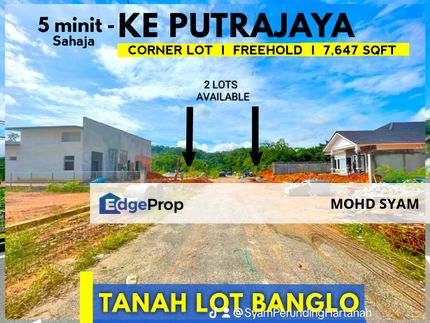 TANAH LOT BANGLO ( CORNER LOT )+( 7,647 Sft ) BANGI, Selangor, Kajang