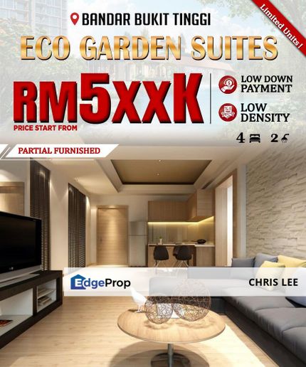 Eco Garden Suites First Luxury Condo @ Bandar Bukit Tinggi, Klang For Sale , Selangor, Klang