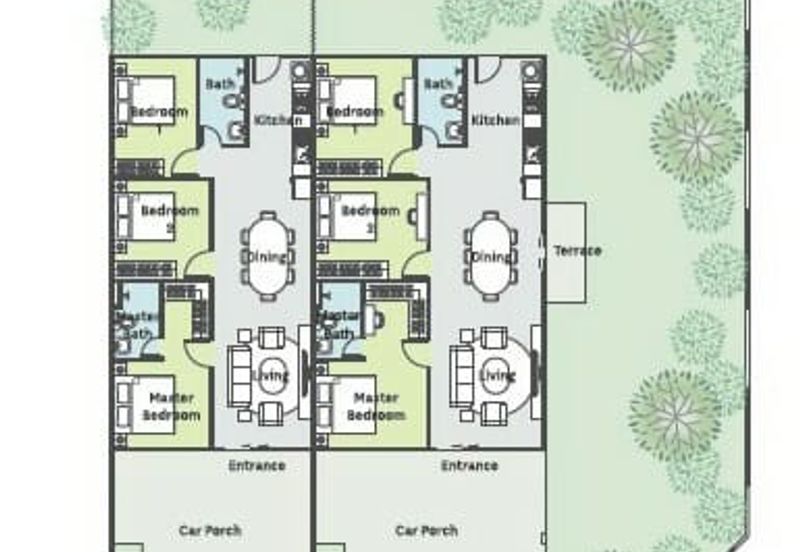 [ Single Storey House] Banting, Jenjarom, Kuala Langat Rumah Teres Setingkat