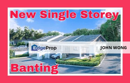 The Cheapest New Launch Single Storey House Banting, Jenjarom, Klang, Selangor, Klang