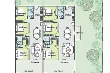 [ Single Storey House] Banting, Jenjarom, Kuala Langat Rumah Teres Setingkat