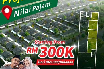[ MURAH CORNER DARI RM410K PROJEK PERUMAHAN KERAJAAN ] PROJEK MAMPU MILIK RUMAH TERES SETINGKAT near Nilai, Kajang, Cheras, Mantin, Lenggeng, Beranang