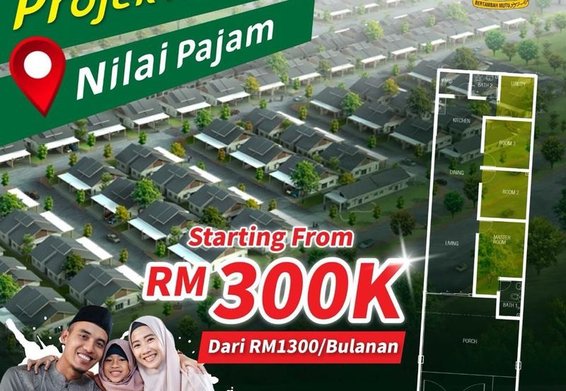 PROJEK KERAJAAN near Nilai, Kajang, Cheras, Mantin, Lenggeng, Beranang, Semenyih, Bangi