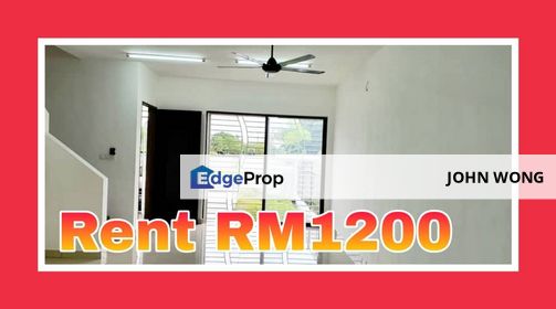 [ Sewa Murah ] 2-Storey Landed House Bandar Mahkota Banting, Selangor, Banting