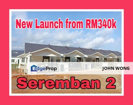 [ MURAH NEW LAUNCH ] Fasa Baharu Single Storey Terrace House / Rumah Teres Setingkat Seremban, Seremban 2, S2, Negeri Sembilan, Rembau