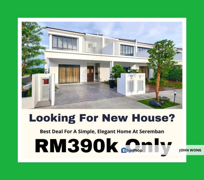 [ New Launch Murah ] Double Storey Landed House Rumah Mampu Milik Seremban 2, Seremban, Negeri Sembilan, Pedas