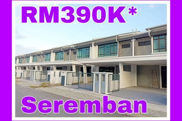 [ Fasa Baru Murah ] 2-Storey Terrace House/ Rumah Mampu Milik Seremban 2, Bandar Sri Sendayan, Seremban