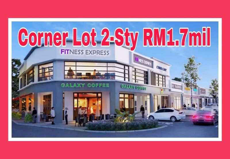 New Launching Single & 2-Storey Shop Lot Bandar Mahkota Banting near Dengkil, Jenjarom, Kuala Langat, BANTING, Mr.DIY, 99 speedmart, kk mart