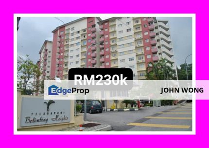 [ Murah, Pangsapuri Belimbing Heights ] Cheapest Apartment near The Mine Shopping, Balakong, Seri Kembangan, Serdang, Selangor , Selangor, Serdang