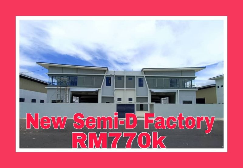 [ New Launch,Corner ] Cheapest Factory in Ampangan, Seremban, Senawang  access to Nilai, Pajam, Mantin, Kajang, Semenyih, Bangi, Cheras, KL