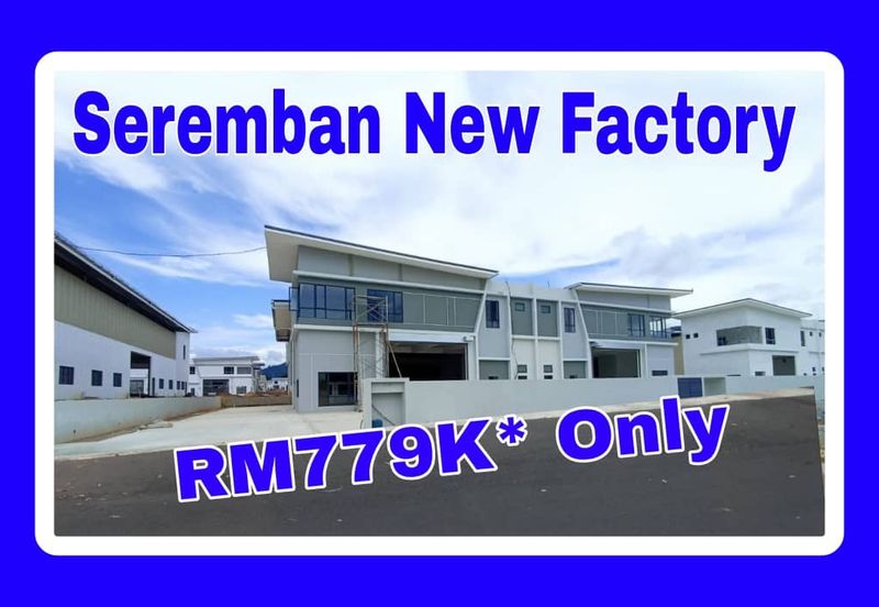 [ New Launch,Corner ] Cheapest Factory in Ampangan, Seremban, Senawang, Seremban 2, Sungai Gadut, Tuanku Jaafar, Nilai, Mantin, Kajang, Semenyih