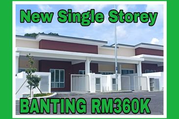 New Launching Single Storey & 2-Storey Terrace House Jenjarom,Telok Panglima Garang,Kuala Langat,Dengkil,Bukit Changgang,Olak Lempit,Langat Utama