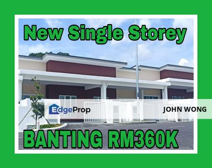 New Launching Single Storey & 2-Storey Terrace House Jenjarom,Telok Panglima Garang,Kuala Langat,Dengkil,Bukit Changgang,Olak Lempit,Langat Utama, Selangor, Dengkil