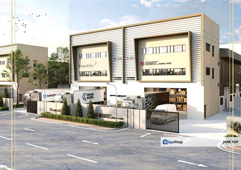 New Semi-Detached Factory For Sale at Setia Alaman Bukit Raja Klang, Selangor, Klang