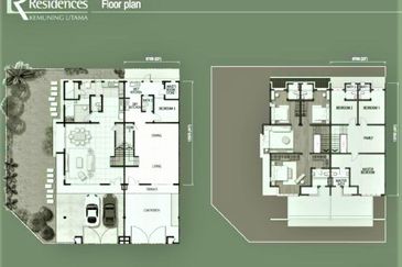 Indah Residences Kemuning Utama, Double Storey CORNER LOT 35x70sqft, RENOVATED HOUSE