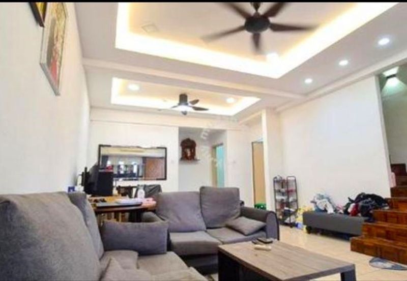 Kemuning Greenville, Double Storey, Kitchen fully extended, 18x60sqft, Gated Guarded