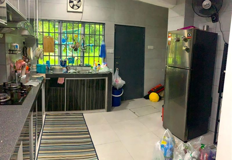 Kemuning Greenville, Double Storey, Kitchen fully extended, 18x60sqft, Gated Guarded