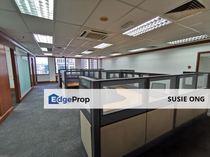 Plaza OSK fitted office space near LRT station, Kuala Lumpur, KLCC