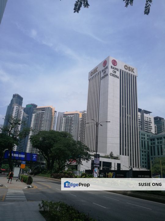 Plaza OSK fitted office space near LRT station, Kuala Lumpur, KLCC
