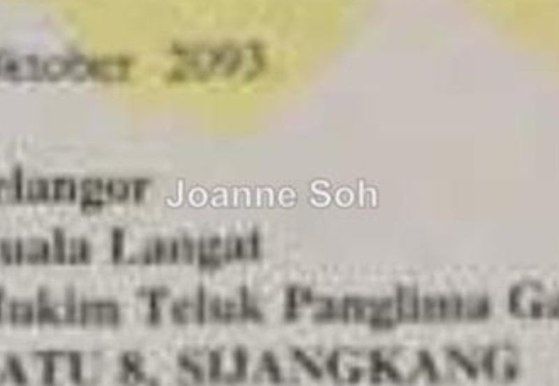 Klang Sijangkang Teluk Panglima Garang Agri land 