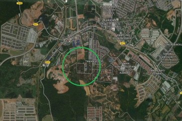 Freehold Industrial land Taman Velox, Rawang 