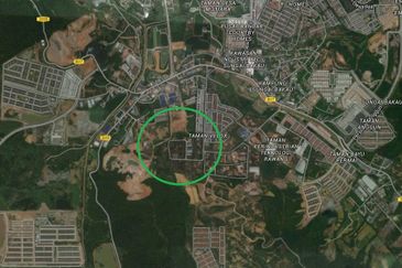 Freehold Industrial land Taman Velox, Rawang 