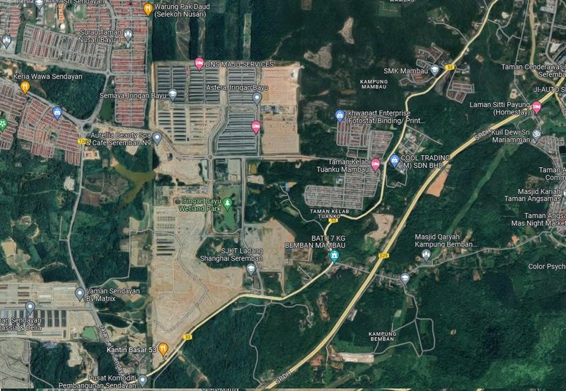 29 acres development land in Mambau Rantau Seremban for sale