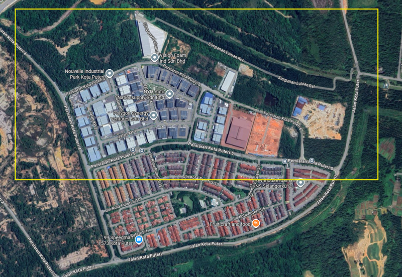 Kawasan Perindustrian Kota Puteri, Batu Arang