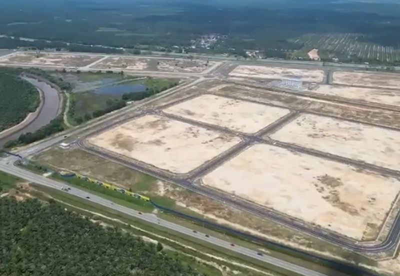 INDUSTRIAL LAND AT BANDAR UNIVERSITI PAGOH FOR SALE 