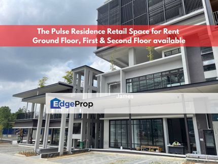 [RETAIL SPACE ] The PULSE Residence, GROUND FLOOR, Facing Main Road, High Exposure , Retail Space F&B Restaurant Cafe, Bandar Puteri Puchong, Puchong, Selangor, Puchong