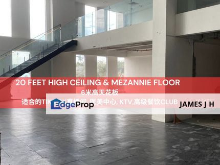 HOT UNIT🚩HIGH CEILING MEZZANINE RETAIL SPACE 🚩BIG CORNER UNITS 🚩MAINROAD🚩SUITABLE FOR SNOOKER, TIK TOK LIVE SHOP, Selangor, Subang Jaya