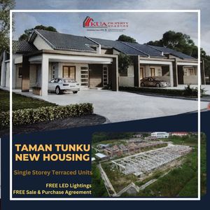 New Single Storey Terrace House at Taman Tunku Miri for Sale @RM438,000 ...