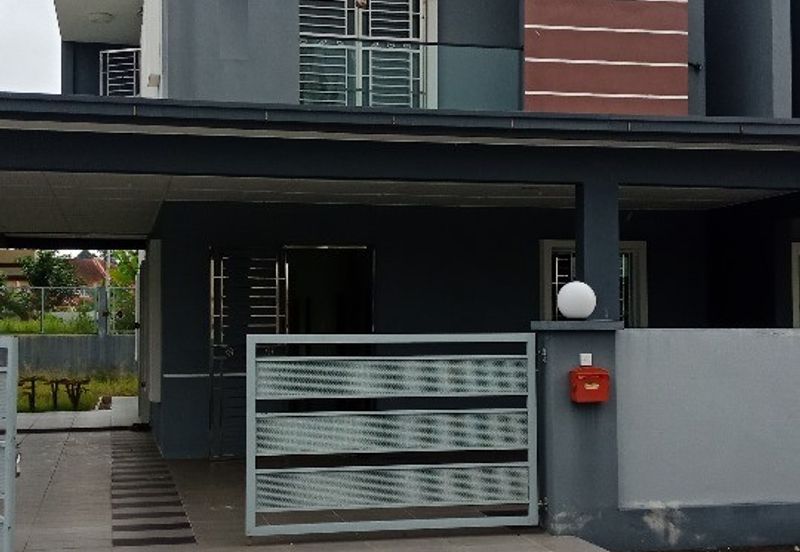 Double Storey Semi Detached House For Sale Located at Moyan