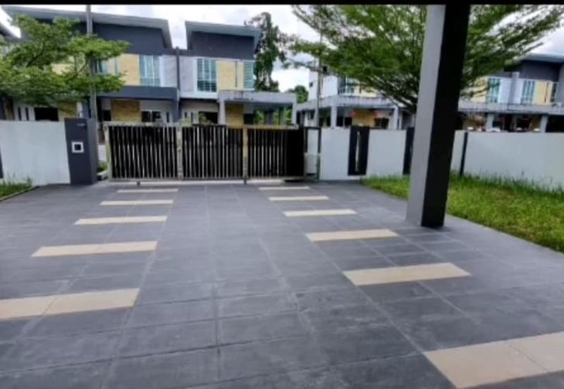 Double Storey Semi Detached For Sale Located at Jalan Sungai Tapang, nearby Kuching Airport