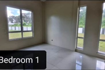 Double Storey Semi Detached For Sale Located at Jalan Sungai Tapang, nearby Kuching Airport