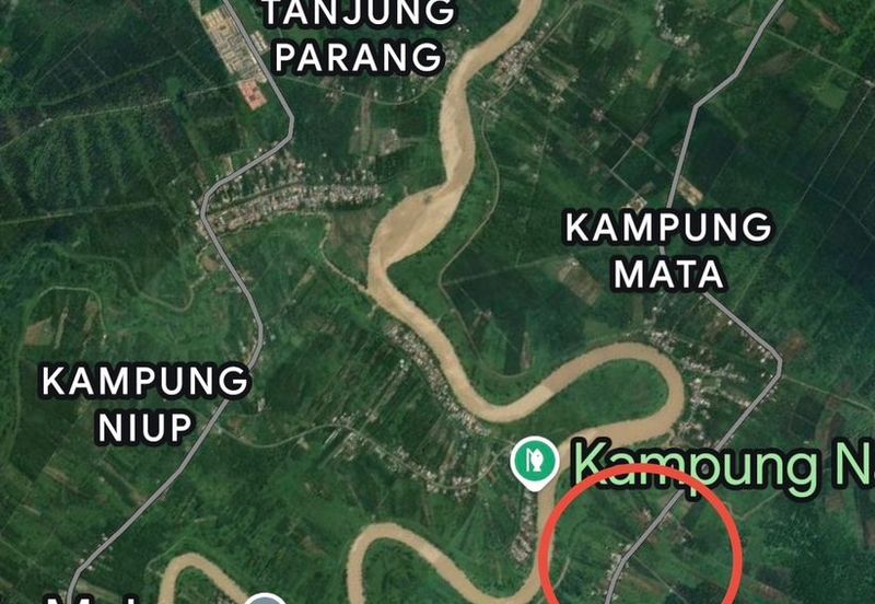 Samarahan Jalan Kampung Semawang 1st Lot Main Road Side Land For Sale!