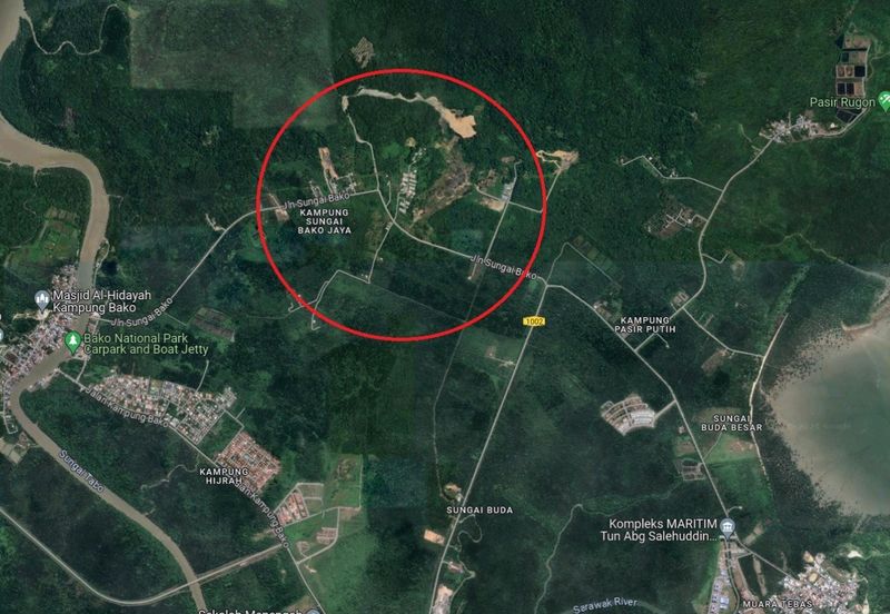 Land For Sale Located at Bako, Jalan Sungai Bako