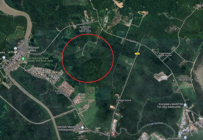 Land For Sale Located at Bako, Jalan Sungai Bako