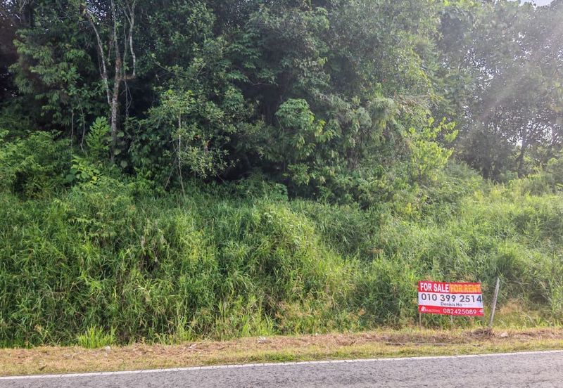 Main Roadside Land For Sale! Located at Jambusan