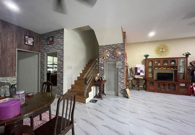 Double Storey Terrace at Malihah Jaya Matang Near to LePapa Malihah and Malihah Square