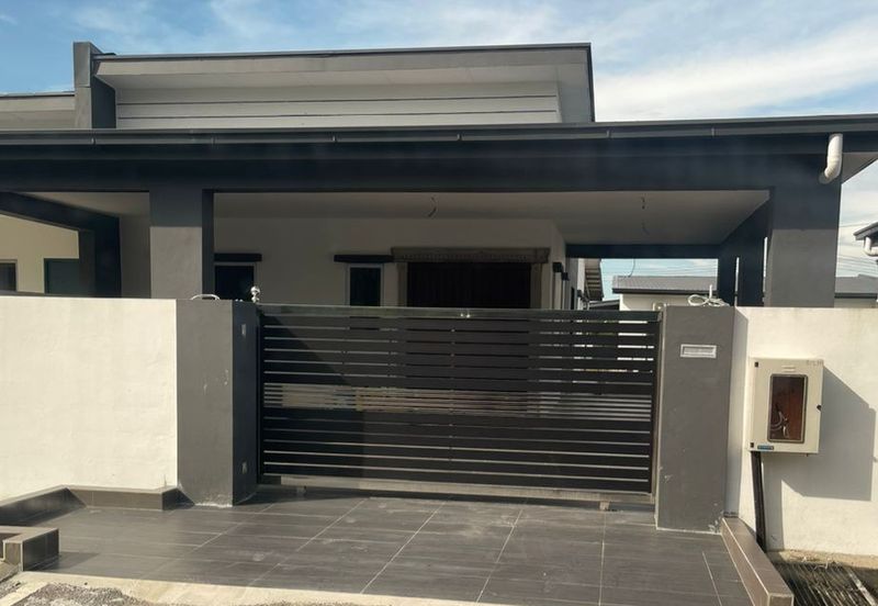 Brand New Single Storey Terrace Corner House For Sale! Located at Stakan Jalan Bukit Stigang