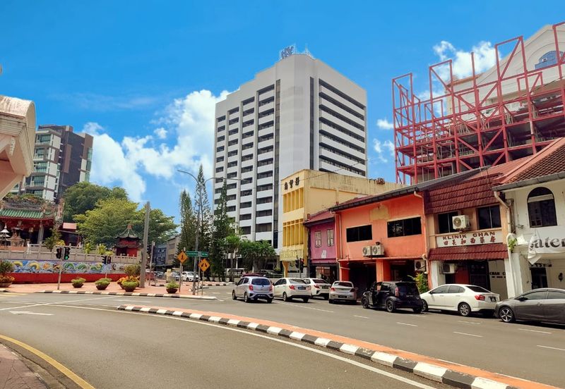 Down town 2 adjoining shop house For Rent!!  Main Bazaar near to Waterfront