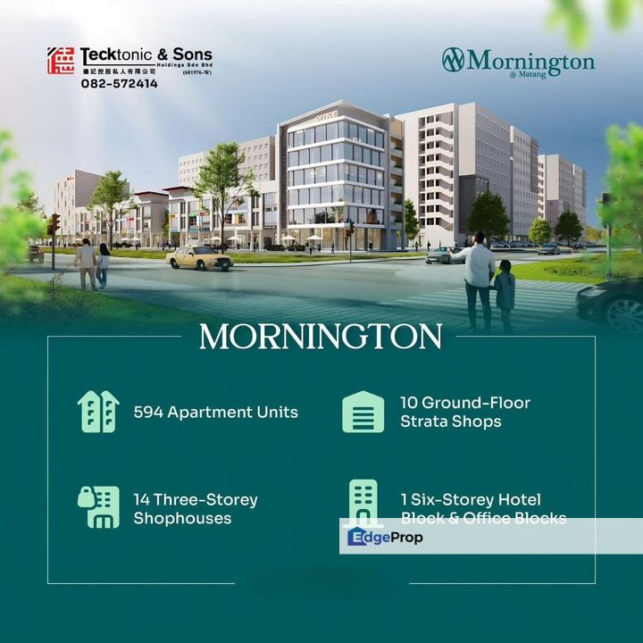 MORNINGTON @ Taman Matang Jaya For Sale, Sarawak, Kuching